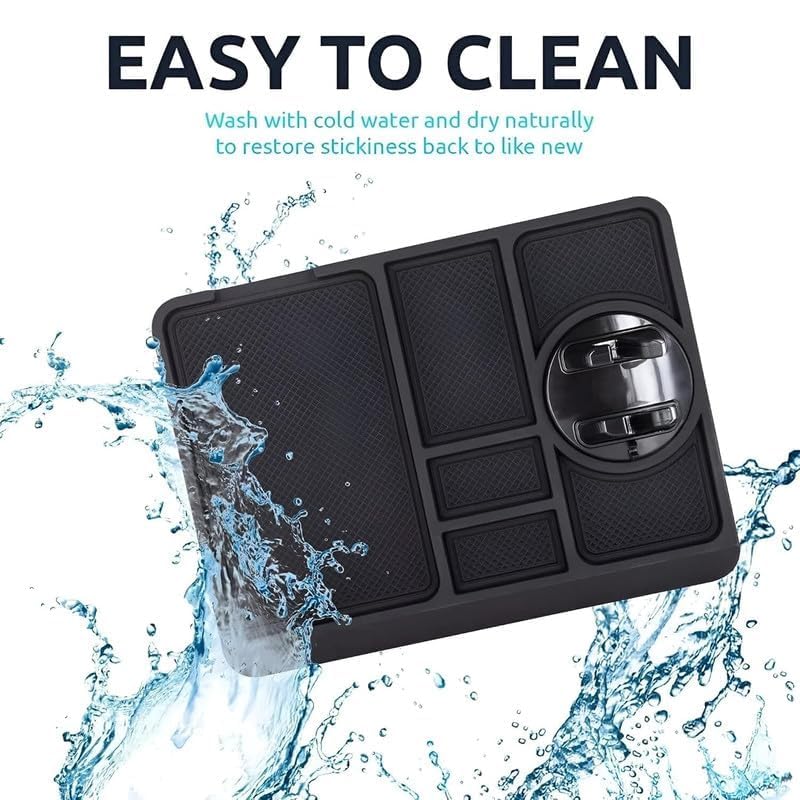 Car Dashboard Mat with Mobile Mount Holder