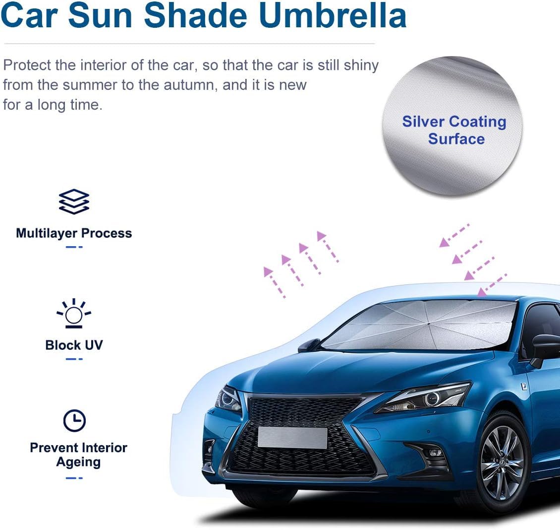 Car Umbrella 3D Fold For Safety All Time