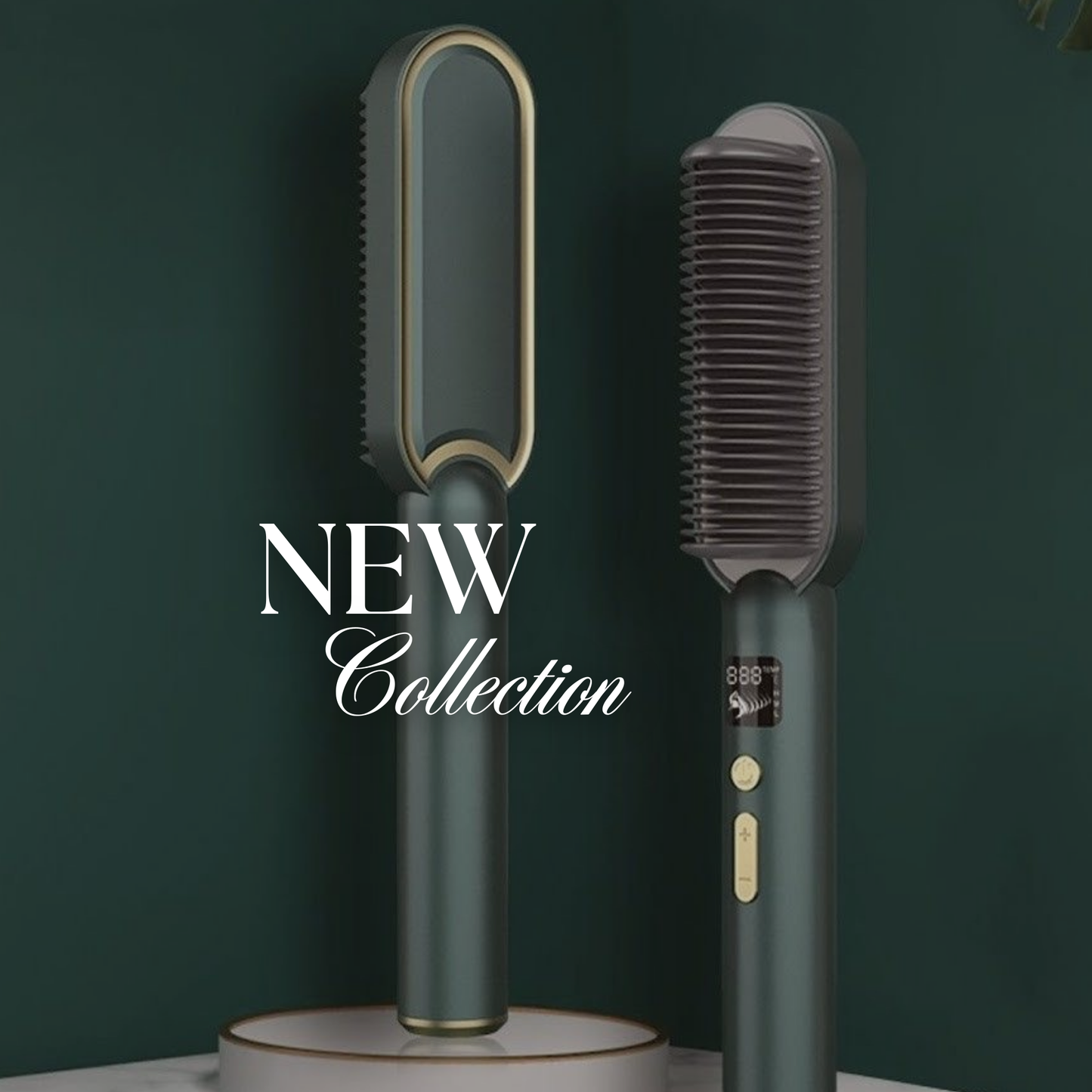 Professional Electric Hair Straightener Comb Brush