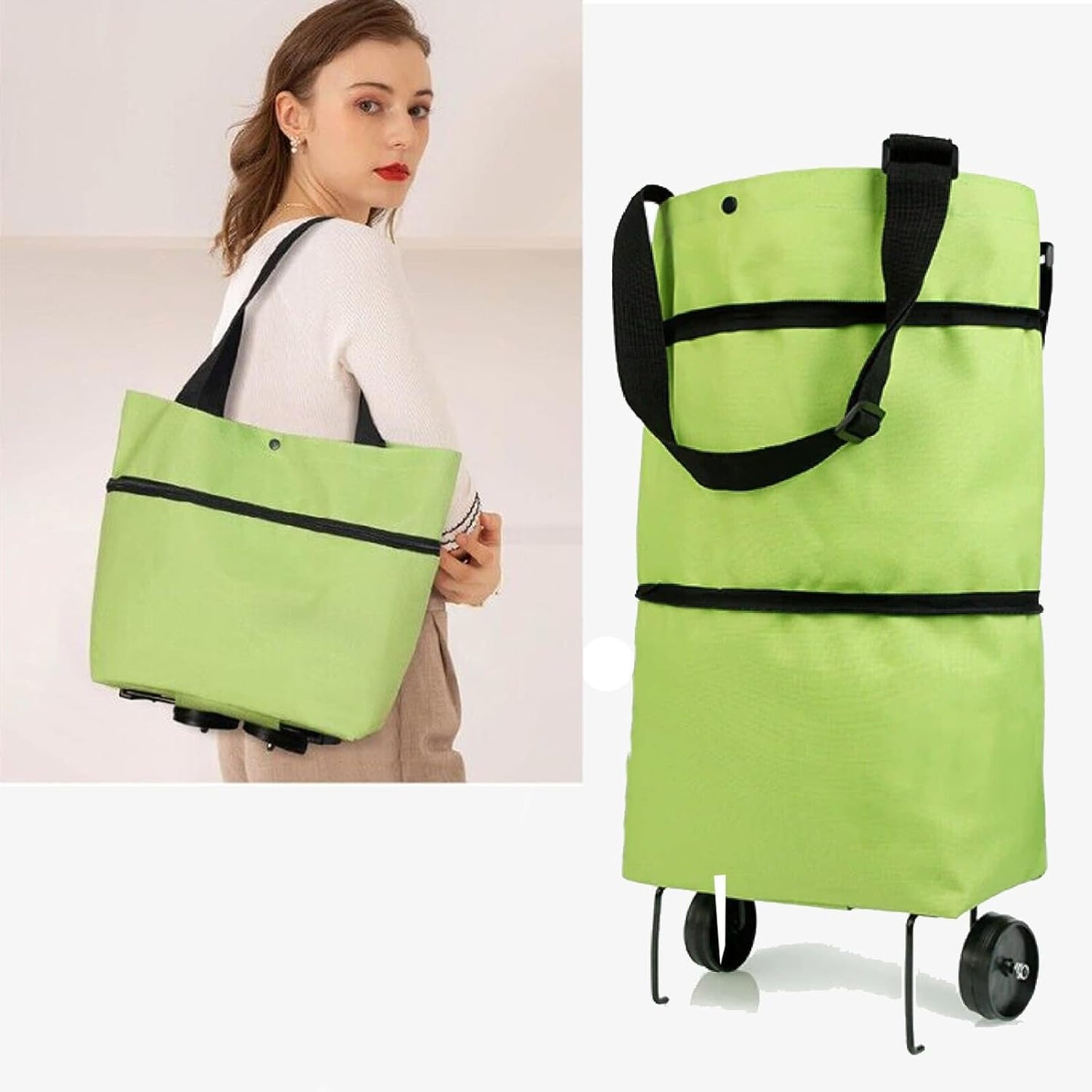 Shopping Trolley Bag with Wheels