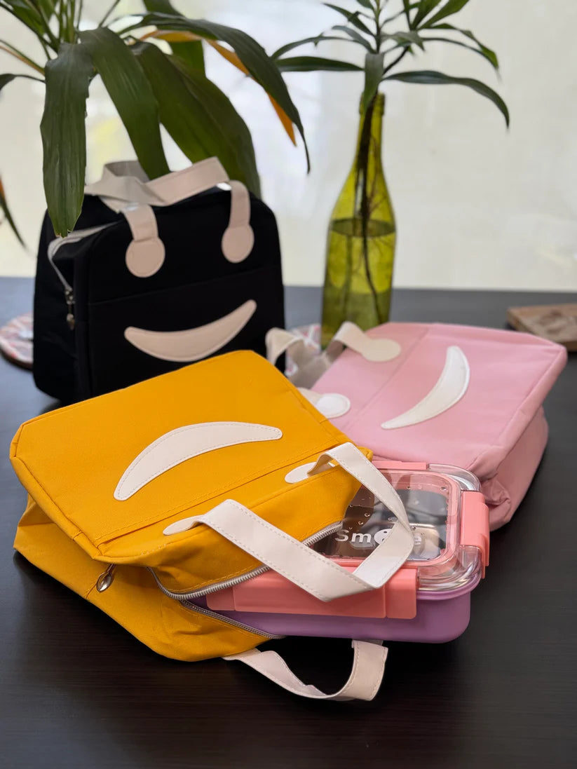 Smiley Lunch Bags
