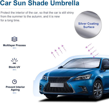 Car Umbrella 3D Fold For Safety All Time