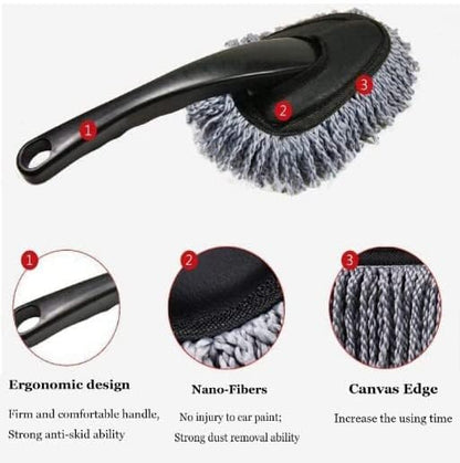 Mini Car Duster For Easy Cleaning