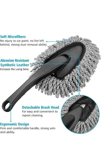 Mini Car Duster For Easy Cleaning
