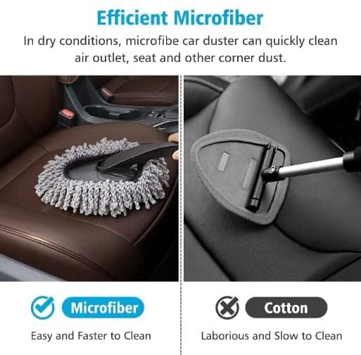 Mini Car Duster For Easy Cleaning