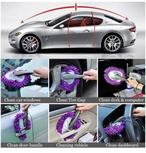 Mini Car Duster For Easy Cleaning